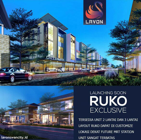 Launching Ruko Lavon Swan City